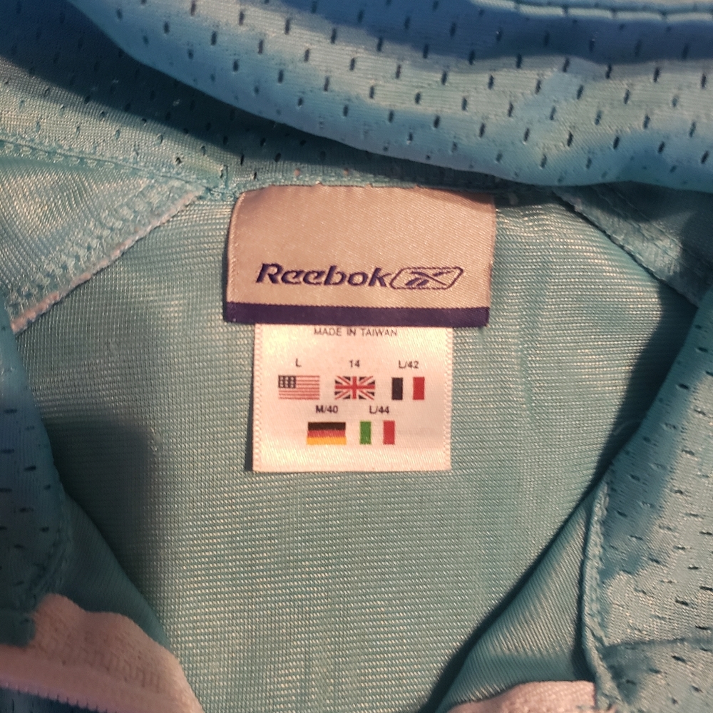Light blue Reebok Track Jacket - Picture 3 of 6
